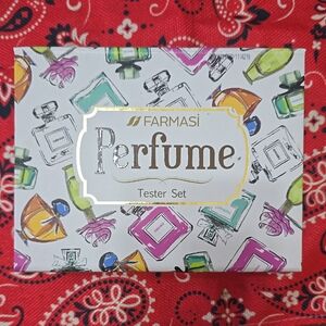 Farmasi Perfume Tester Set — Multicolor Bottle Artwork